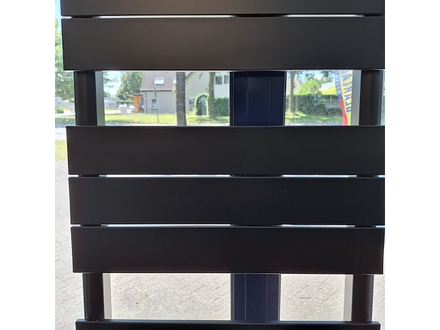 Designradiator, sani4all, deko light, mat zwart - afbeelding 2 van  3