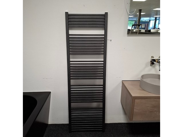 Designradiator squaro, black graphite - afbeelding 1 van  3
