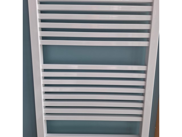 Designradiator squaro, glans wit - afbeelding 2 van  3