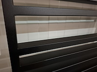 Designradiator vasco, arche, black january mat - afbeelding 3 van  3
