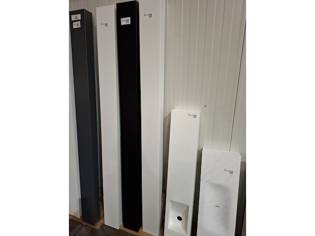 Designradiator vasco, beams, mat wit - afbeelding 1 van  4