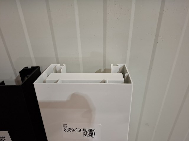 Designradiator vasco, beams, mat wit - afbeelding 3 van  4