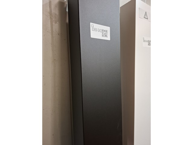 Designradiator vasco, beams, mat zwart - afbeelding 2 van  4