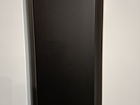 Designradiator vasco, beams, mat zwart - afbeelding 2 van  4