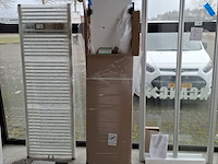 Designradiator, vasco, niva - n1l1, mat wit - afbeelding 1 van  4