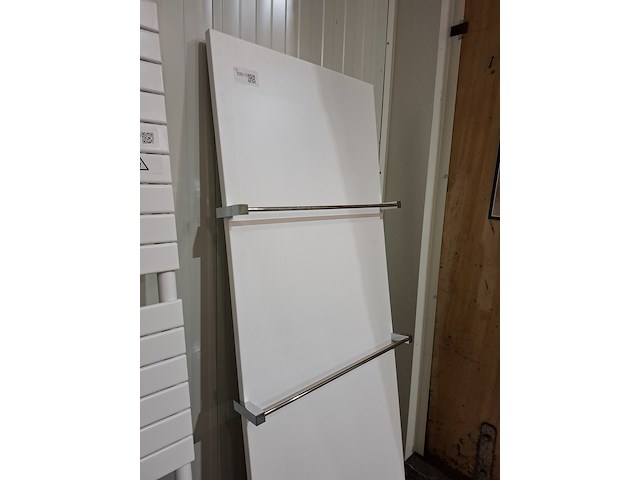 Designradiator vasco, niva, mat wit - afbeelding 2 van  6