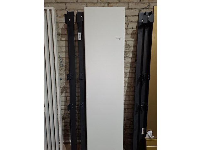 Designradiator vasco , niva , mat wit - afbeelding 2 van  4