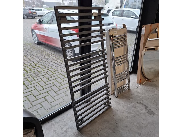 Designradiator vaso, squero, antraciet metallic - afbeelding 1 van  3