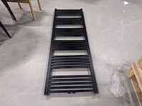 Designradiator wb, midden-aansluting, zwart - afbeelding 1 van  7