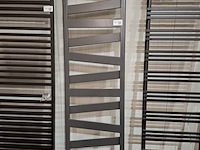 Designradiator zehnder, ribbon, antraciet ral 7016