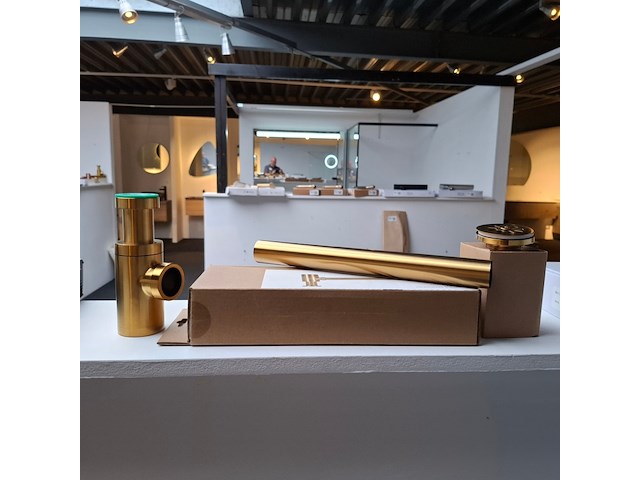 Designsifon essentials, goud geborsteld - afbeelding 1 van  6