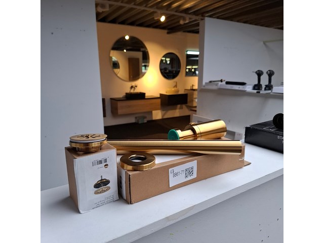 Designsifon essentials, goud geborsteld - afbeelding 6 van  6