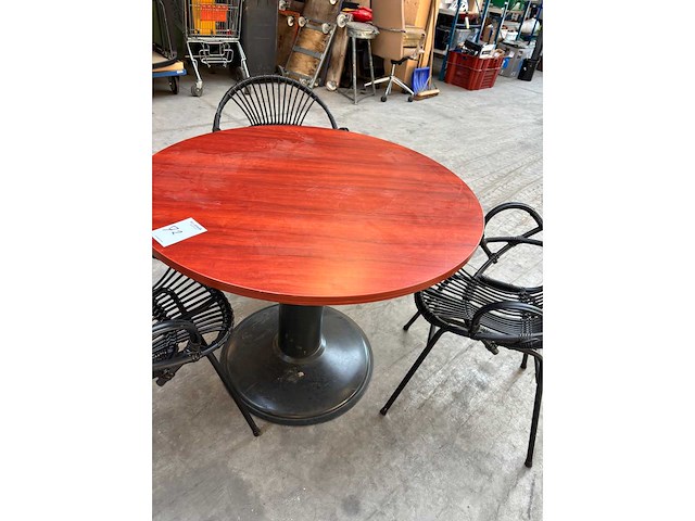 Designtafel met 3 stoelen - afbeelding 2 van  5