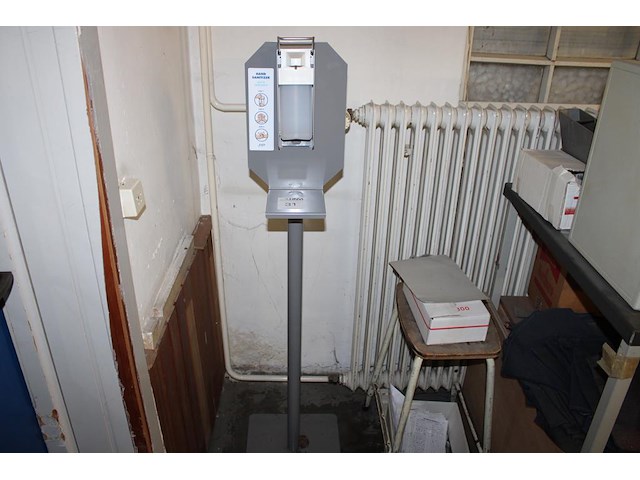Desinfectiepaal. hoogte 135 cm. - afbeelding 1 van  2