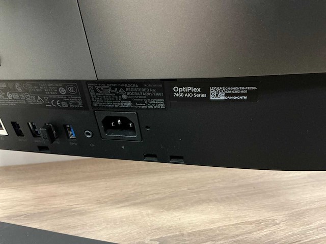 Desktop - dell inc. - optiplex 7460 aio - afbeelding 2 van  4