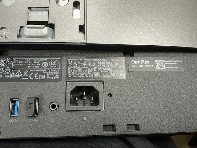 Desktop - dell inc. - optiplex 7460 aio - afbeelding 3 van  4