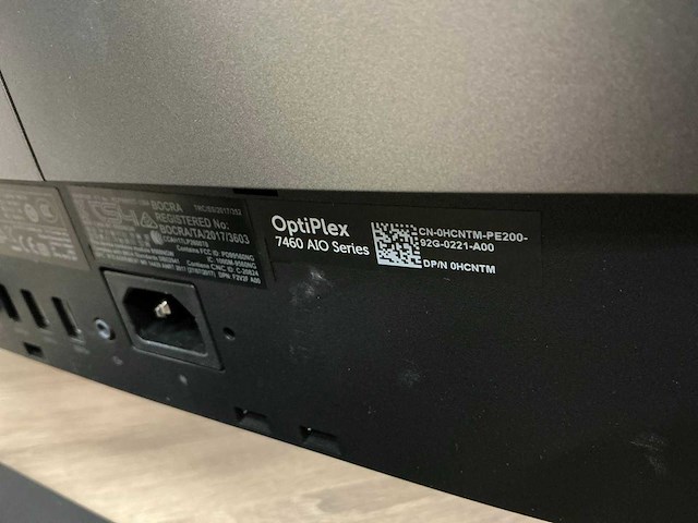 Desktop - dell inc. - optiplex 7460 aio - afbeelding 4 van  4