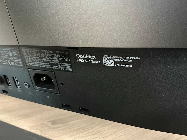Desktop - dell inc. - optiplex 7460 aio - afbeelding 3 van  4