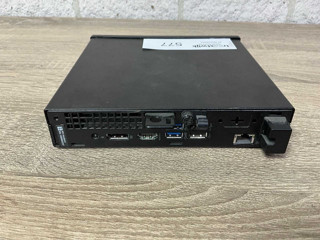 Desktop - dell inc. - optiplex micro 7010 - afbeelding 3 van  4