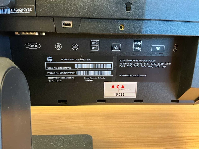 Desktop - hewlett-packard - eliteone 800 g1 touch aio - afbeelding 6 van  6
