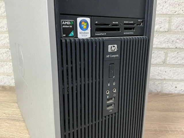 Desktop - hewlett-packard - hp compaq dc5850 microtower - afbeelding 2 van  4