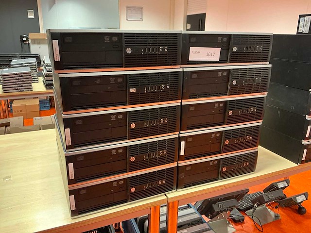 Desktop - hewlett-packard - hp compaq elite 8300 sff (10x) - afbeelding 1 van  3