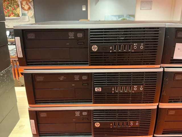 Desktop - hewlett-packard - hp compaq elite 8300 sff (10x) - afbeelding 2 van  3