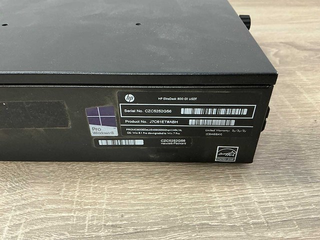 Desktop - hewlett-packard - hp elitedesk 800 g1 usdt - afbeelding 4 van  4
