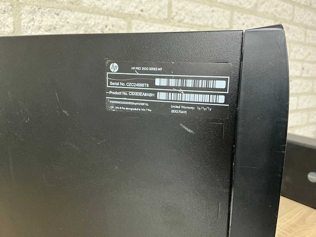 Desktop - hewlett-packard - pro 3500 series - afbeelding 3 van  4