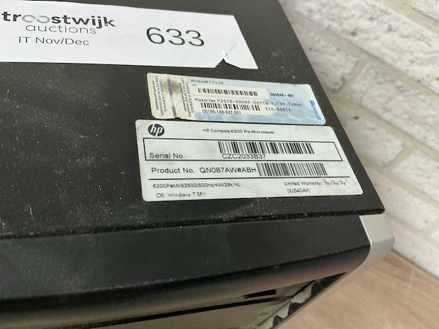 Desktop - hewlett-packard - afbeelding 3 van  4