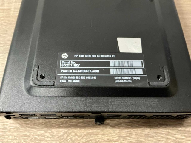 Desktop - hp - hp elite mini 800 g9 desktop pc - afbeelding 3 van  4