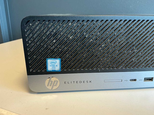 Desktop - hp - hp elitedesk 800 g3 sff - afbeelding 3 van  3