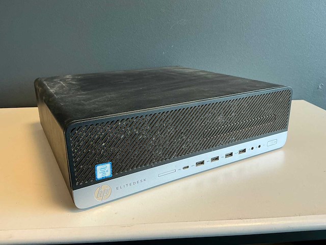 Desktop - hp - hp elitedesk 800 g3 sff - afbeelding 1 van  2