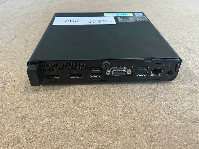 Desktop - hp - hp elitedesk 800 g5 desktop mini - afbeelding 3 van  4