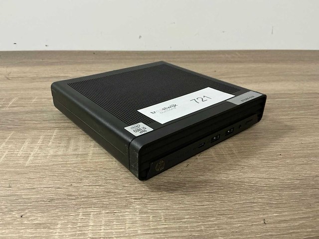 Desktop - hp - hp elitedesk 800 g6 desktop mini pc - afbeelding 1 van  4