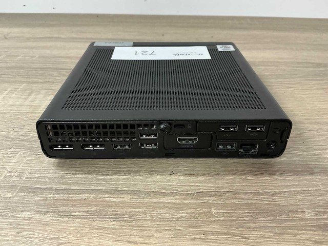 Desktop - hp - hp elitedesk 800 g6 desktop mini pc - afbeelding 3 van  4