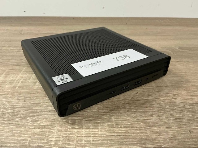 Desktop - hp - hp elitedesk 800 g6 desktop mini pc - afbeelding 1 van  4