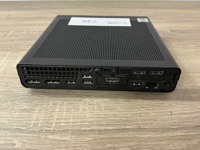 Desktop - hp - hp elitedesk 800 g6 desktop mini pc - afbeelding 2 van  4