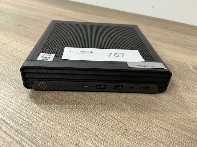 Desktop - hp - hp elitedesk 800 g6 desktop mini pc - afbeelding 2 van  4