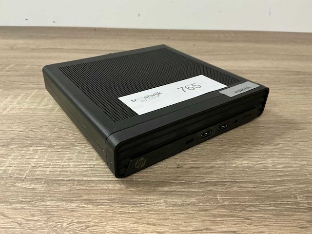 Desktop - hp - hp elitedesk 805 g6 desktop mini pc - afbeelding 1 van  3