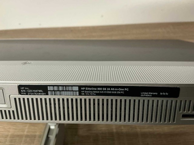 Desktop - hp - hp eliteone 800 g6 24 all-in-one pc - afbeelding 5 van  6