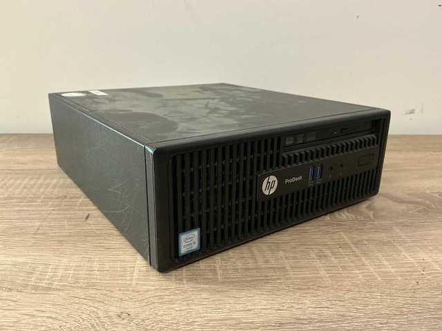 Desktop - hp - hp prodesk 400 g3 sff - afbeelding 1 van  4