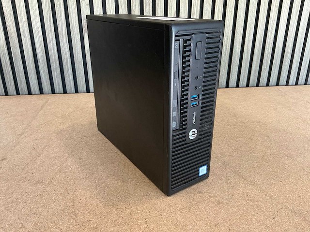 Desktop - hp - hp prodesk 400 g3 sff - afbeelding 1 van  4