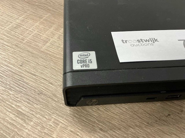 Desktop - hp - hp prodesk 400 g6 desktop mini pc - afbeelding 2 van  4