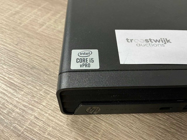 Desktop - hp - hp prodesk 400 g6 desktop mini pc - afbeelding 2 van  4