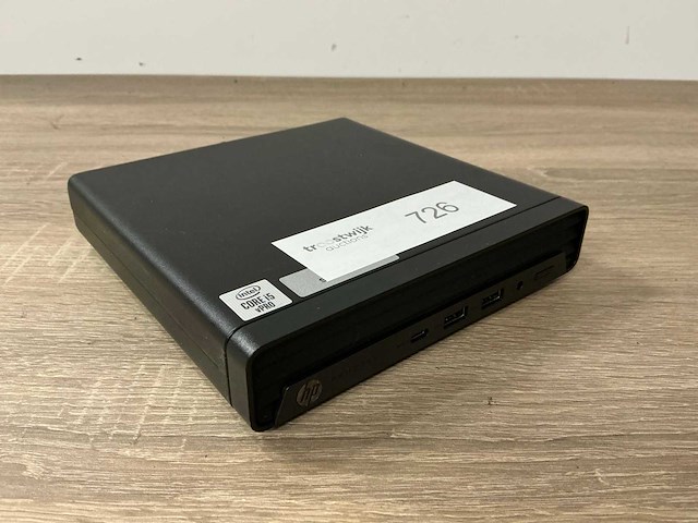 Desktop - hp - hp prodesk 400 g6 desktop mini pc - afbeelding 1 van  4