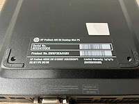 Desktop - hp - hp prodesk 400 g6 desktop mini pc - afbeelding 4 van  4