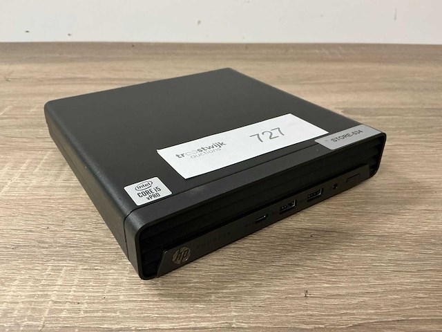 Desktop - hp - hp prodesk 400 g6 desktop mini pc - afbeelding 1 van  4