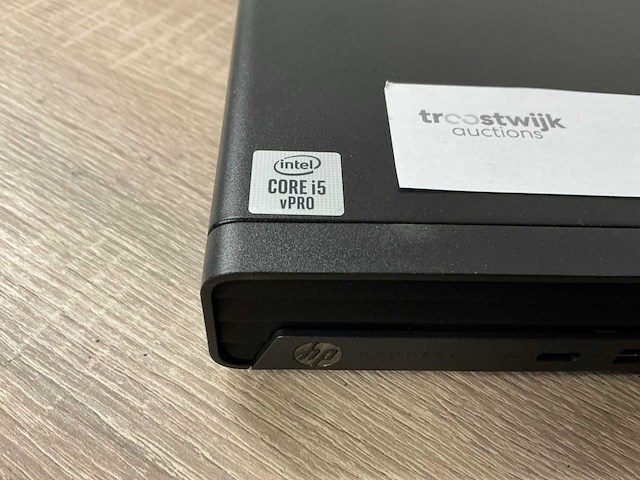 Desktop - hp - hp prodesk 400 g6 desktop mini pc - afbeelding 4 van  4