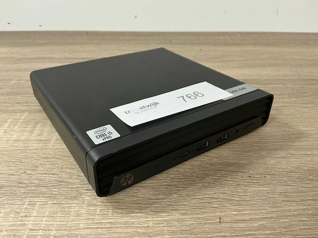 Desktop - hp - hp prodesk 400 g6 desktop mini pc - afbeelding 1 van  4